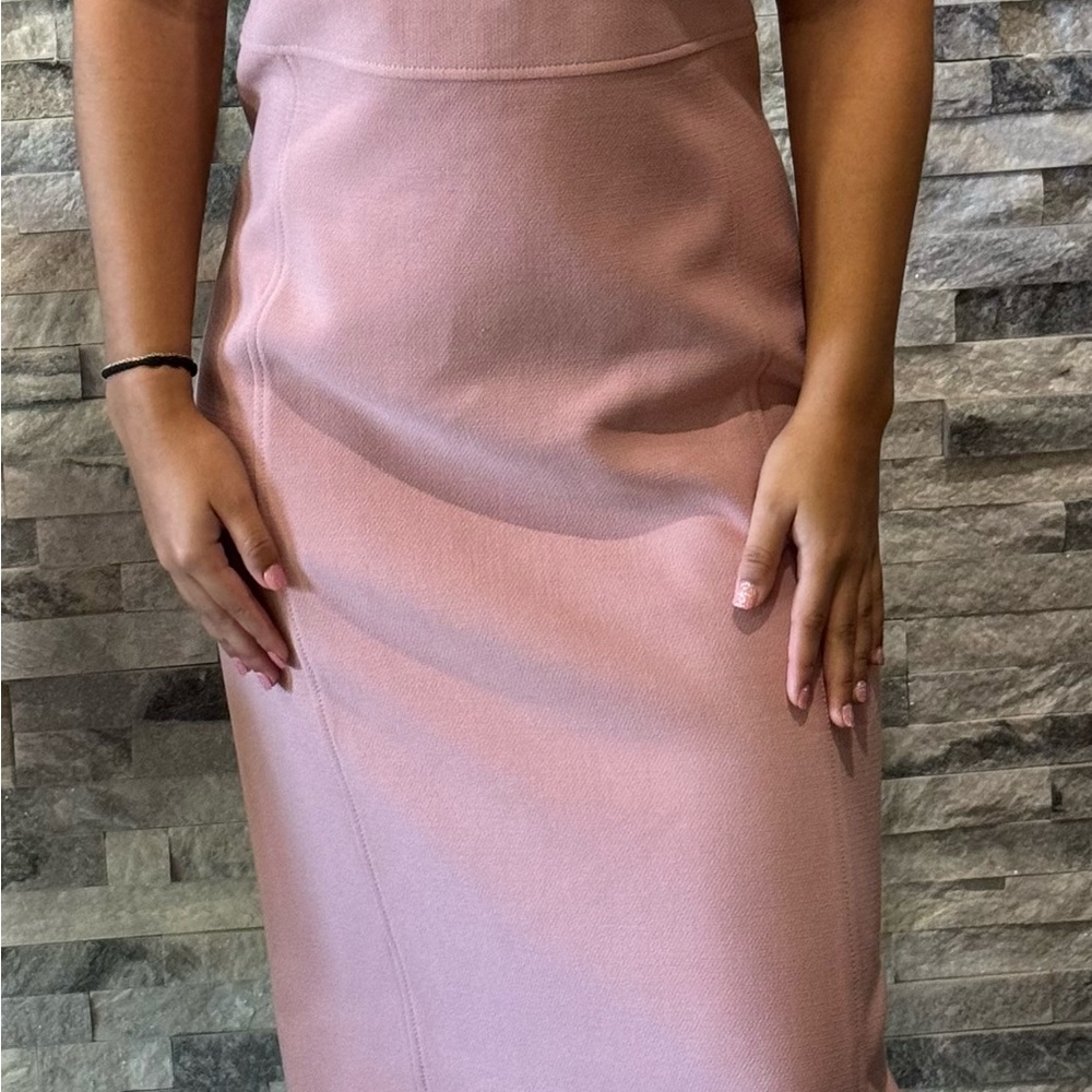 Ann Taylor blush sheath dress